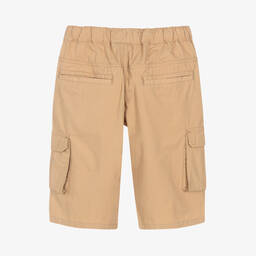 AIGNER-Бежевые хлопковые шорты карго | Childrensalon Outlet