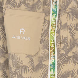 اقنر-شورت تينز ولادي قطن جيرسي لون بيج | Childrensalon Outlet