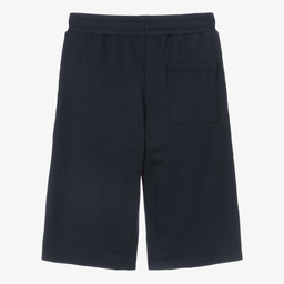 اقنر-شورت تينز ولادي قطن جيرسي لون كحلي | Childrensalon Outlet