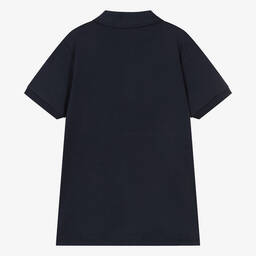 AIGNER-Teen Boys Blue & Pink Cotton Polo Shirt | Childrensalon Outlet