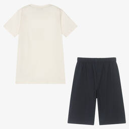 AIGNER-Кремово-синяя пижама для подростков | Childrensalon Outlet