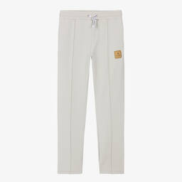 AIGNER-جوغرز تينز ولادي قطن جيرسي لون رمادي فاتح | Childrensalon Outlet