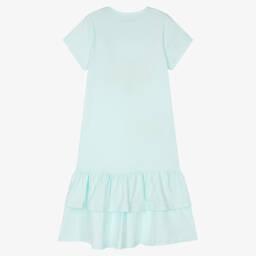 AIGNER-Зеленое хлопковое платье | Childrensalon Outlet