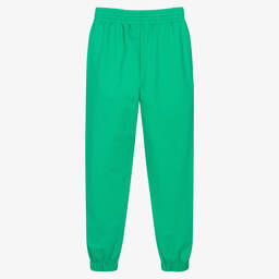 AIGNER-Teen Girls Green Cotton Joggers | Childrensalon Outlet