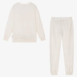 AIGNER-Teen Girls Ivory Tracksuit | Childrensalon Outlet