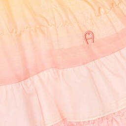 AIGNER-Teen Girls Orange Ombré Dress Set | Childrensalon Outlet