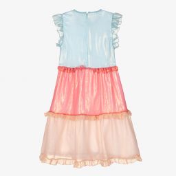 AIGNER-Teen Girls Organza Logo Dress | Childrensalon Outlet