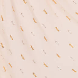 اقنر-فستان تينز بناتي قطن وشيفون لون زهري | Childrensalon Outlet