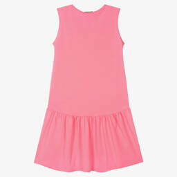 AIGNER-Розовое хлопковое платье | Childrensalon Outlet