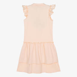 AIGNER-Розовое платье поло из хлопка для девочек-подростков | Childrensalon Outlet