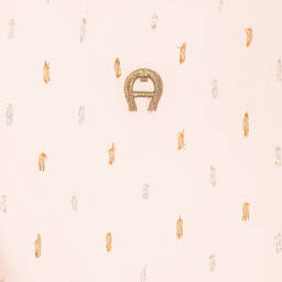 AIGNER-Teen Girls Pink & Gold Chiffon Dress | Childrensalon Outlet