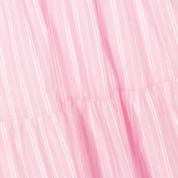 AIGNER-Teen Girls Pink Striped Shirt Dress | Childrensalon Outlet