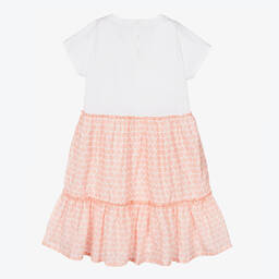 AIGNER-Teen Girls Pink & White Dress | Childrensalon Outlet