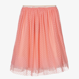 AIGNER-Teen Pink Tulle Midi Skirt | Childrensalon Outlet