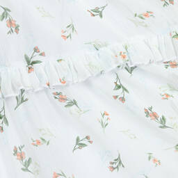 AIGNER-White Floral Skirt | Childrensalon Outlet