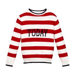 Alberta Ferretti-Red Cotton Today Sweater | Childrensalon Outlet