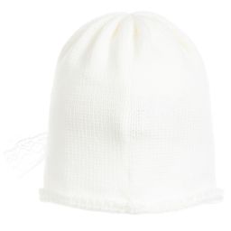 Aletta-Baby Girls Ivory Hat  | Childrensalon Outlet