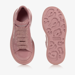 Alexander McQueen-Pink Oversized Trainers | Childrensalon Outlet
