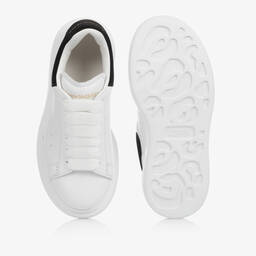 Alexander McQueen-White & Black Oversized Trainers | Childrensalon Outlet