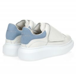 الكسندر ماكوين-ترينزر اوفر سايز جلد لون أبيض | Childrensalon Outlet