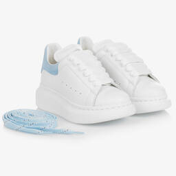 Alexander mcqueen cheap blanche et bleu