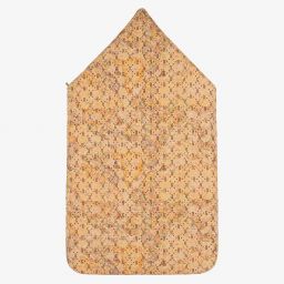 Alviero Martini-Beige Logo Baby Nest (70cm) | Childrensalon Outlet