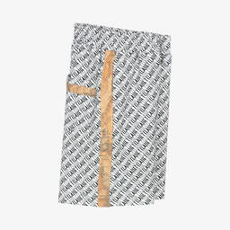 Alviero Martini-Black Geo Print Cotton Shorts | Childrensalon Outlet