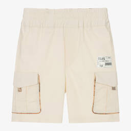الفيرو مارتيني-شورت كارغو قطن لون بيج للأولاد | Childrensalon Outlet