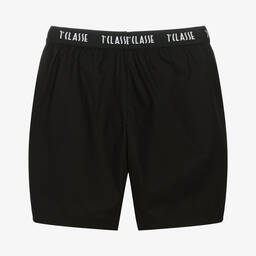 Alviero Martini-Черные хлопковые шорты | Childrensalon Outlet