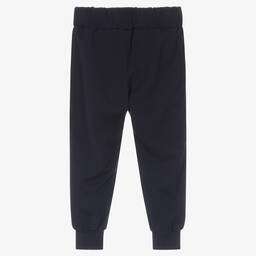Alviero Martini-Boys Blue Geo Map Joggers | Childrensalon Outlet