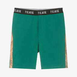 Alviero Martini-Зеленые хлопковые шорты | Childrensalon Outlet