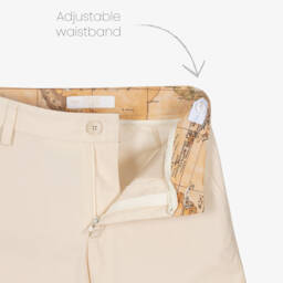 Alviero Martini-Boys Ivory Geo Map Polo Set | Childrensalon Outlet