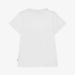 Alviero Martini-Футболка для мальчиков с белым чемоданом Adventure | Childrensalon Outlet