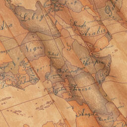 Alviero Martini-Girls Dark Beige Geo Map & Pink Belt Dress | Childrensalon Outlet