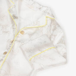 Alviero Martini-Атласный комплект с картой для девочек | Childrensalon Outlet