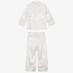 Alviero Martini-Атласный комплект с картой для девочек | Childrensalon Outlet