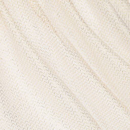 Alviero Martini-Girls White Jersey & Gold Tulle Dress | Childrensalon Outlet