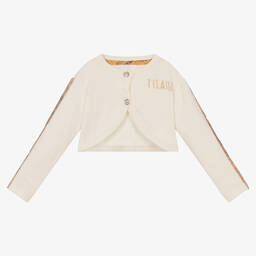 الفيرو مارتيني-Ivory Geo Map Baby Cardigan | Childrensalon Outlet