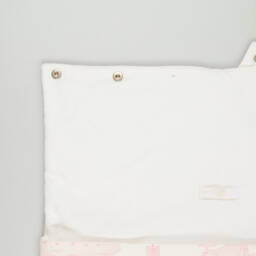 Alviero Martini-Preloved Pink Geo Map Baby Nest (70cm) | Childrensalon Outlet