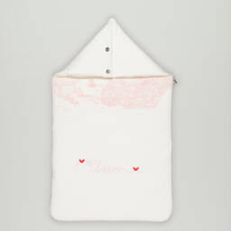 Alviero Martini-Preloved Pink Geo Map Baby Nest (70cm) | Childrensalon Outlet