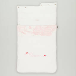 Alviero Martini-Preloved Pink Geo Map Baby Nest (70cm) | Childrensalon Outlet