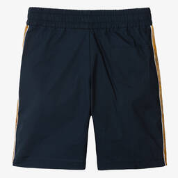 الفيرو مارتيني-شورت قطن بوبلين لون كحلي للمراهقين | Childrensalon Outlet