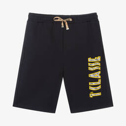 الفيرو مارتيني-Teen Boys Blue Geo Map Cotton Shorts | Childrensalon Outlet