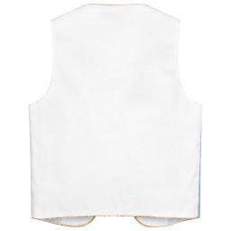 الفيرو مارتيني-جيليه تينز ولادي قطن لون أزرق وأبيض | Childrensalon Outlet