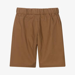 الفيرو مارتيني-شورت تينز ولادي قطن جيرسي لون بني | Childrensalon Outlet