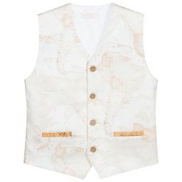 Alviero Martini-Жилет с картой мира для подростков | Childrensalon Outlet