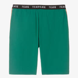 Alviero Martini-Зеленые хлопковые шорты | Childrensalon Outlet