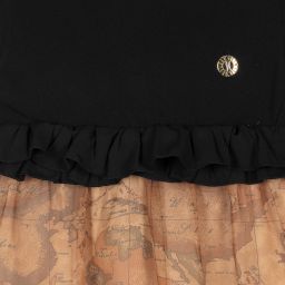 Alviero Martini-Teen Geo 1st Chiffon Dress  | Childrensalon Outlet