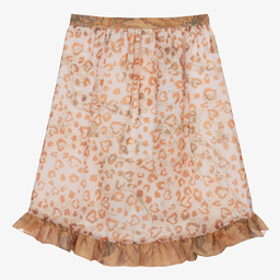 Alviero Martini-Teen Girls Leopard Skirt  | Childrensalon Outlet