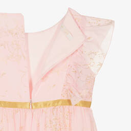 Alviero Martini-Teen Girls Pink & Gold Geo Map Dress | Childrensalon Outlet